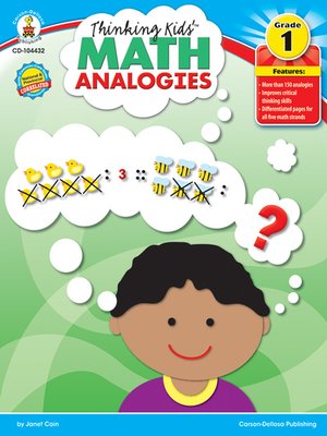 cover image of Thinking Kids'&#153; Math Analogies
